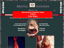 Tablet Screenshot of kristall-massagen-berlin.de